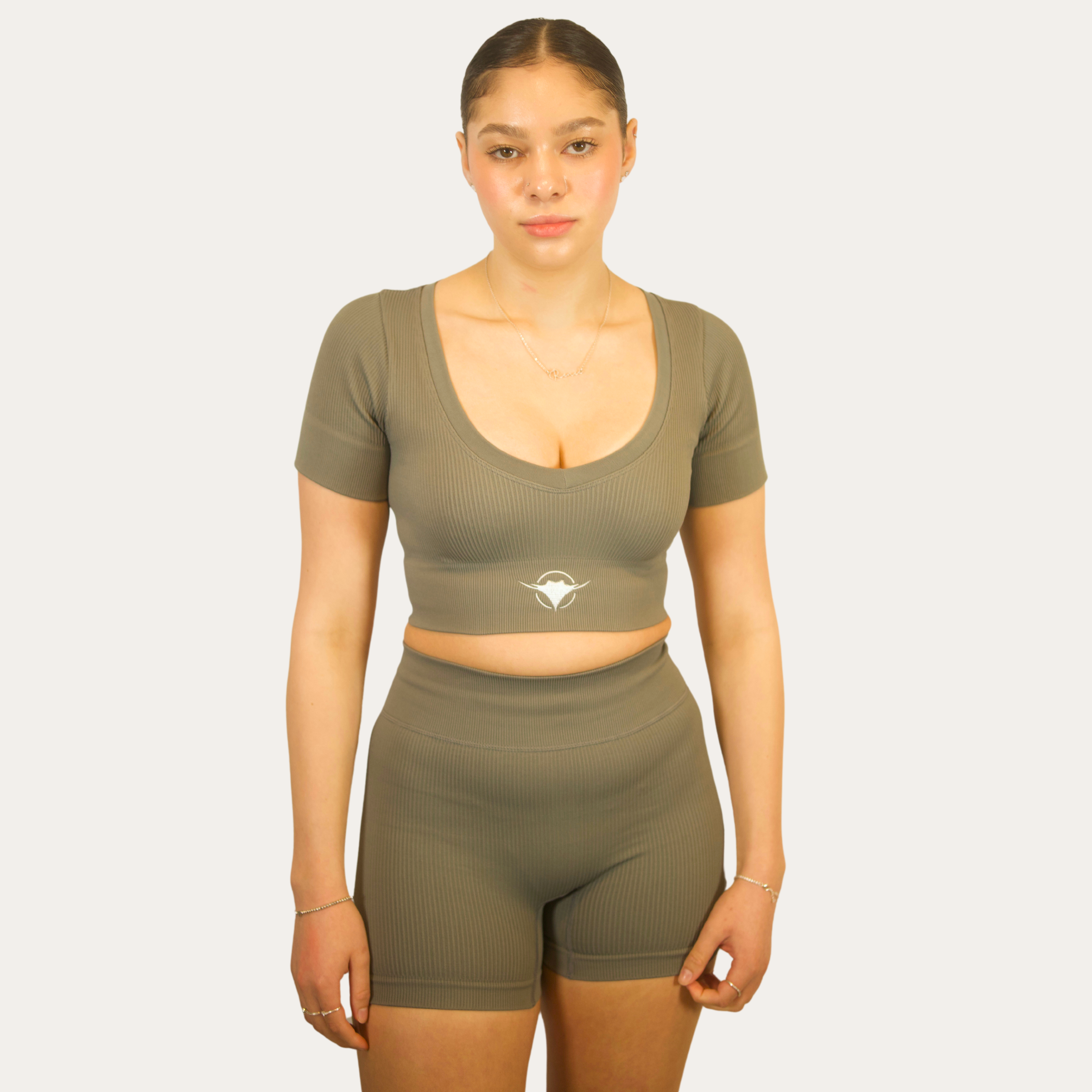 Image of Ribbed Shorts