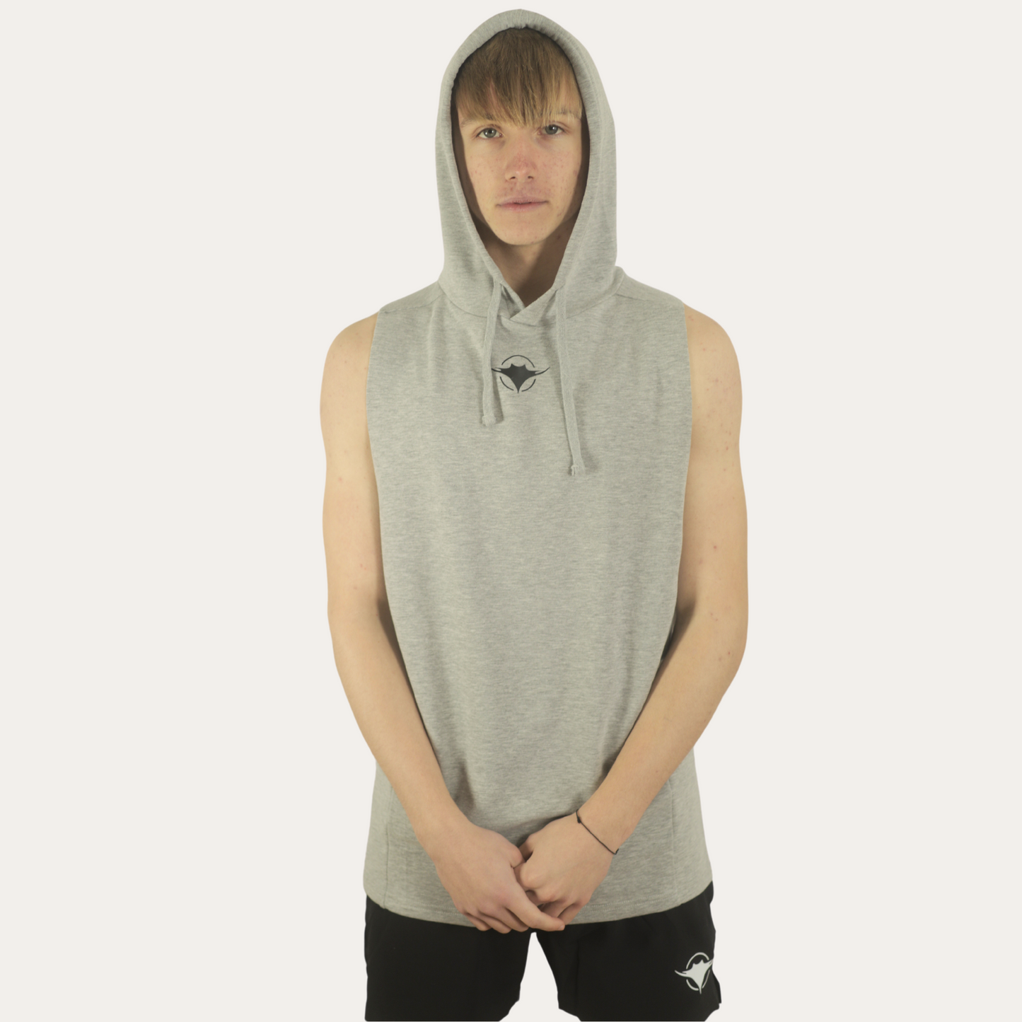 Sleeveless Muscle Hoodie