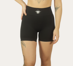 Image of Ribbed Seamless Shorts