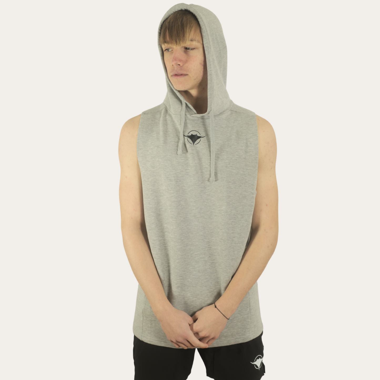 Sleeveless Muscle Hoodie