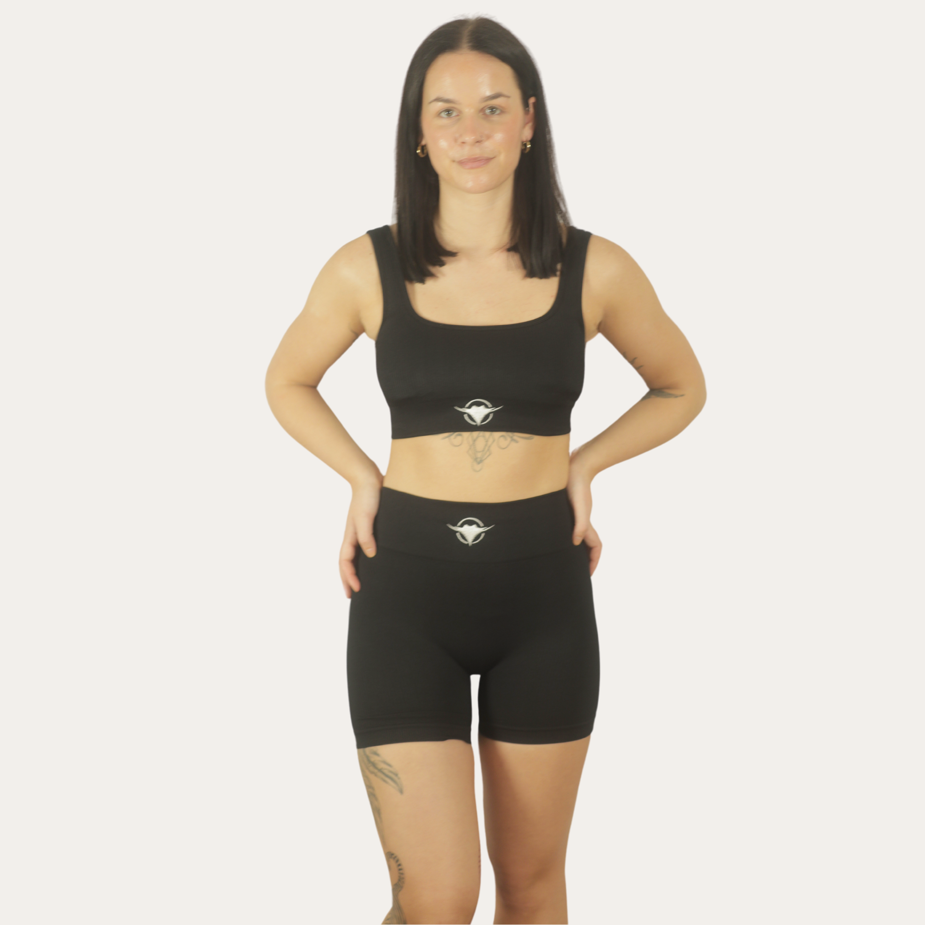 Image of Ribbed Sports Bra