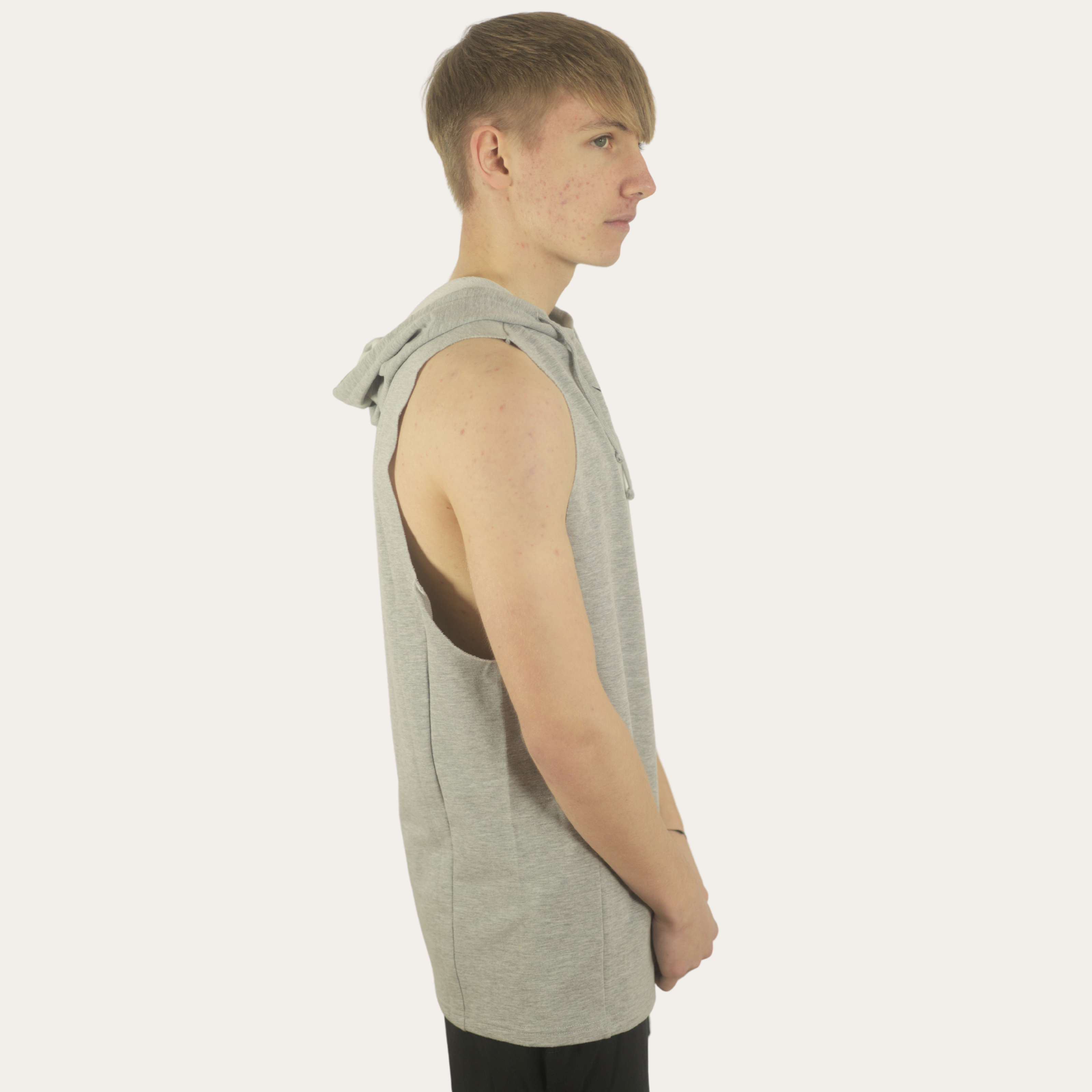Image of Sleeveless Muscle Hoodie