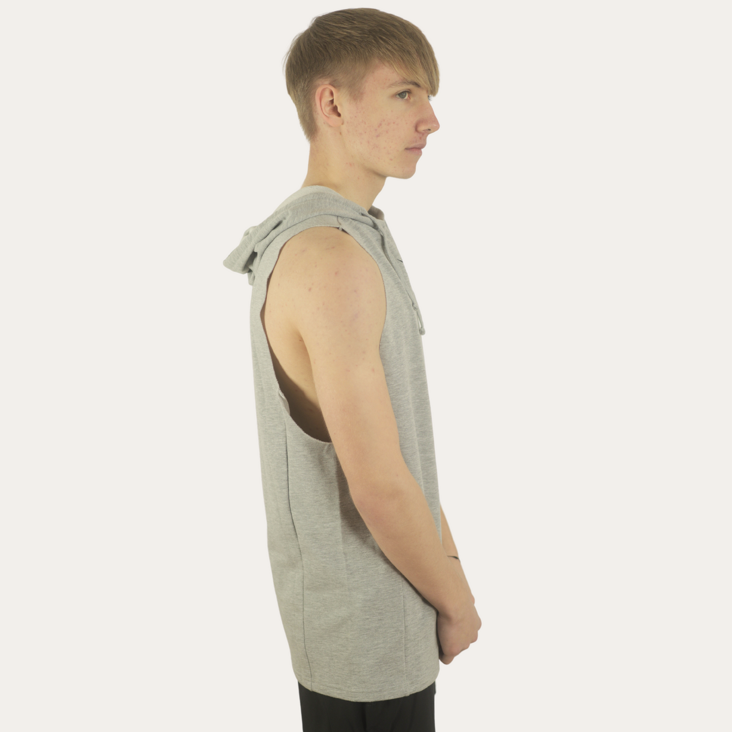 Sleeveless Muscle Hoodie