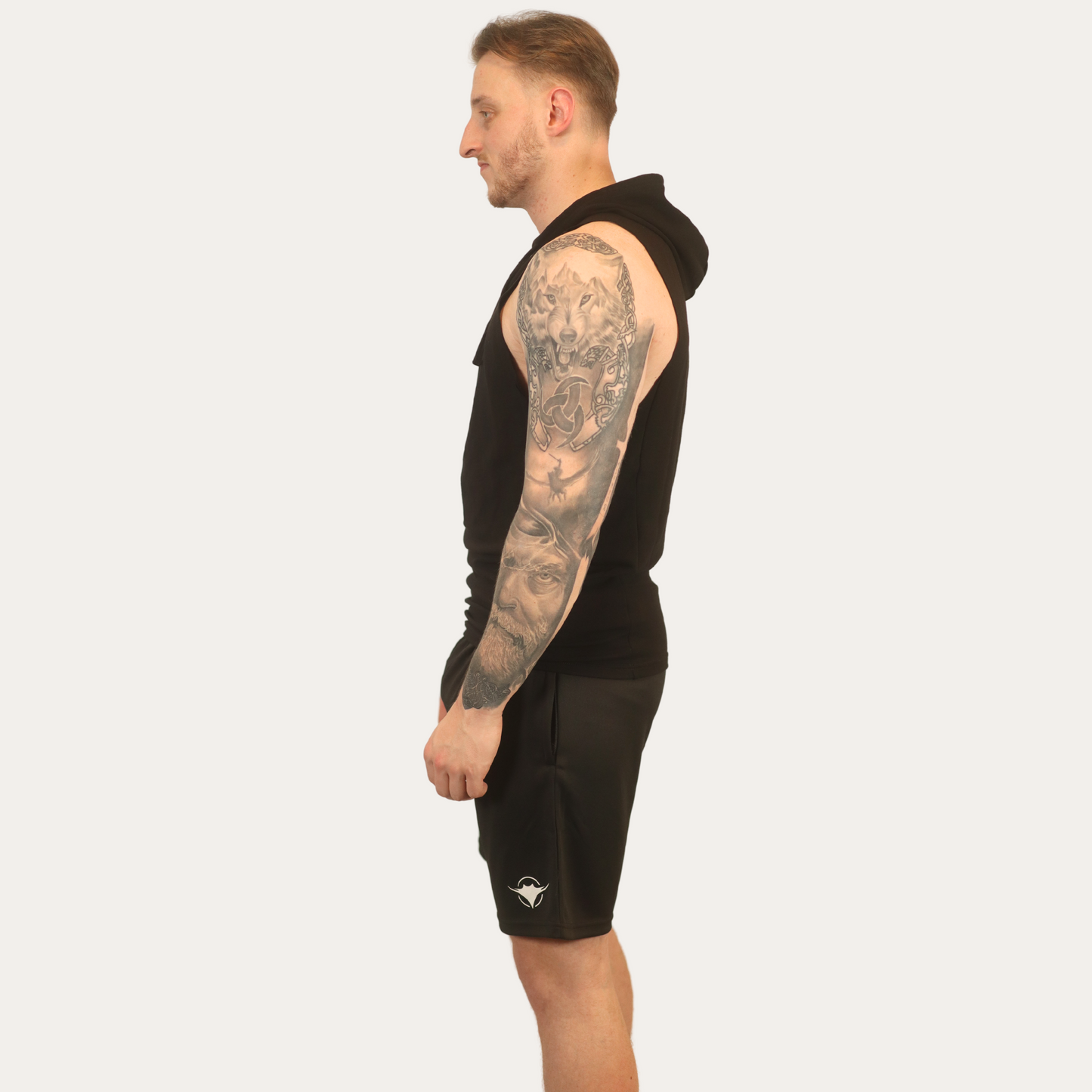 Sleeveless Muscle Hoodie