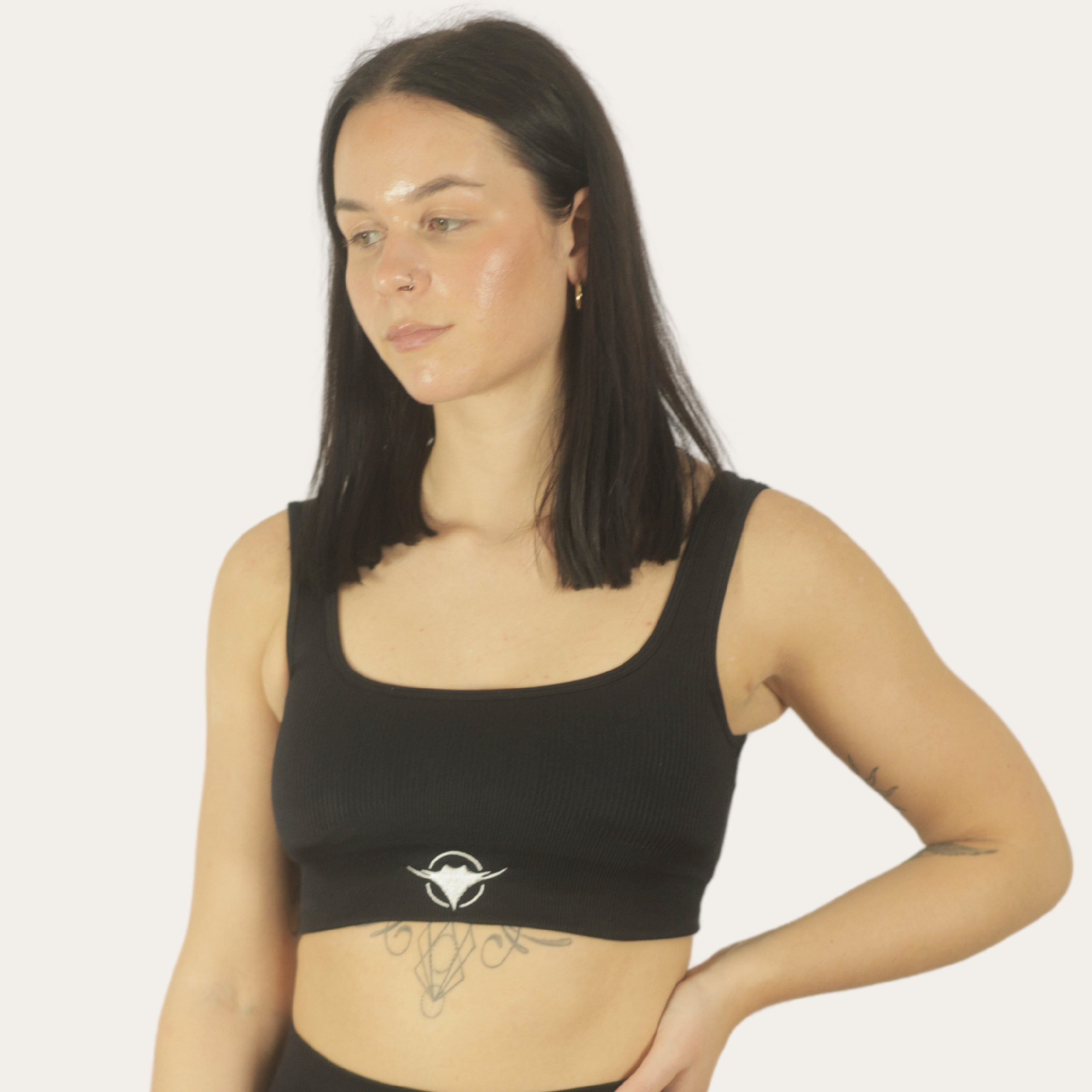 Image of Ribbed Sports Bra