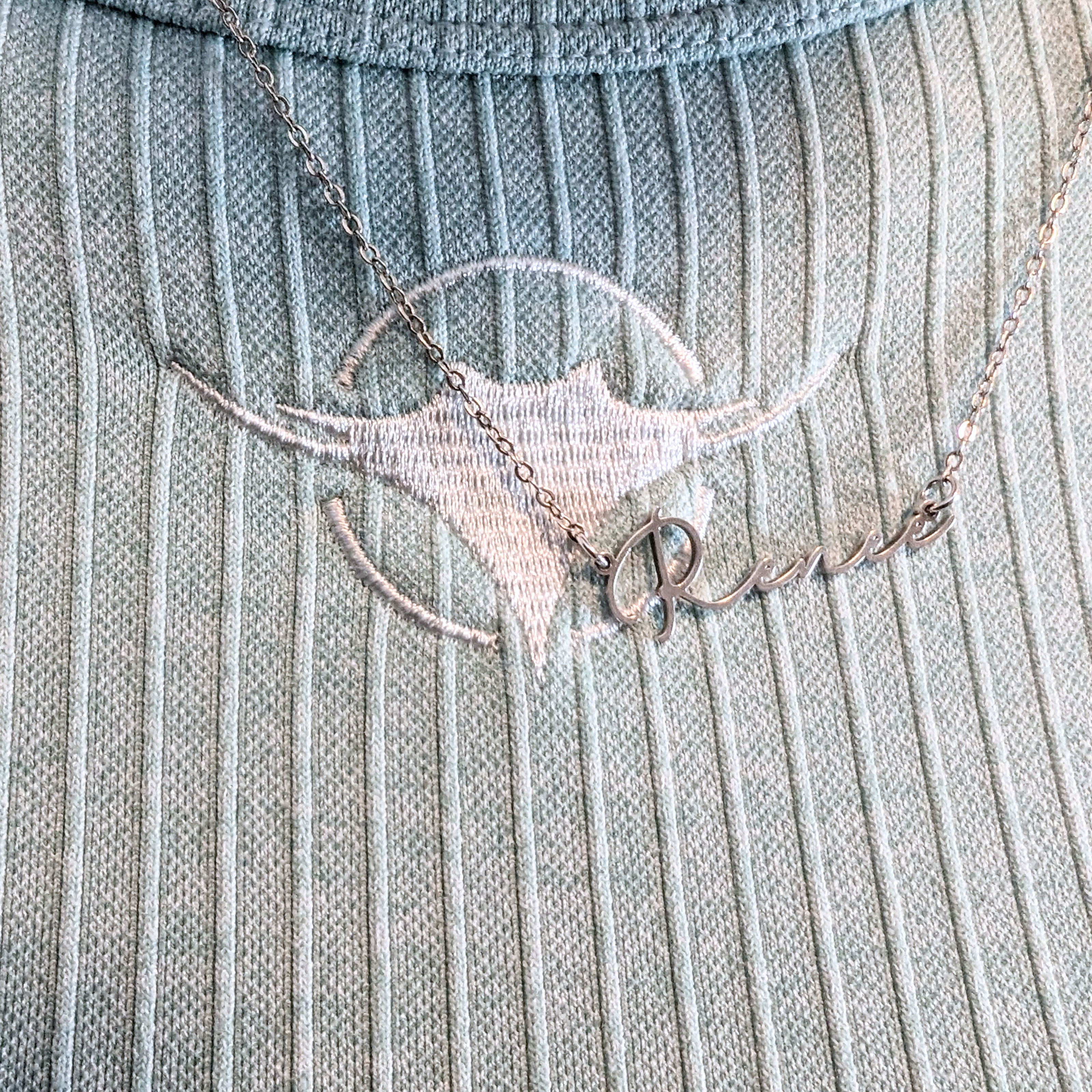 Image of Ribbed Seamless Long-Sleeve Top