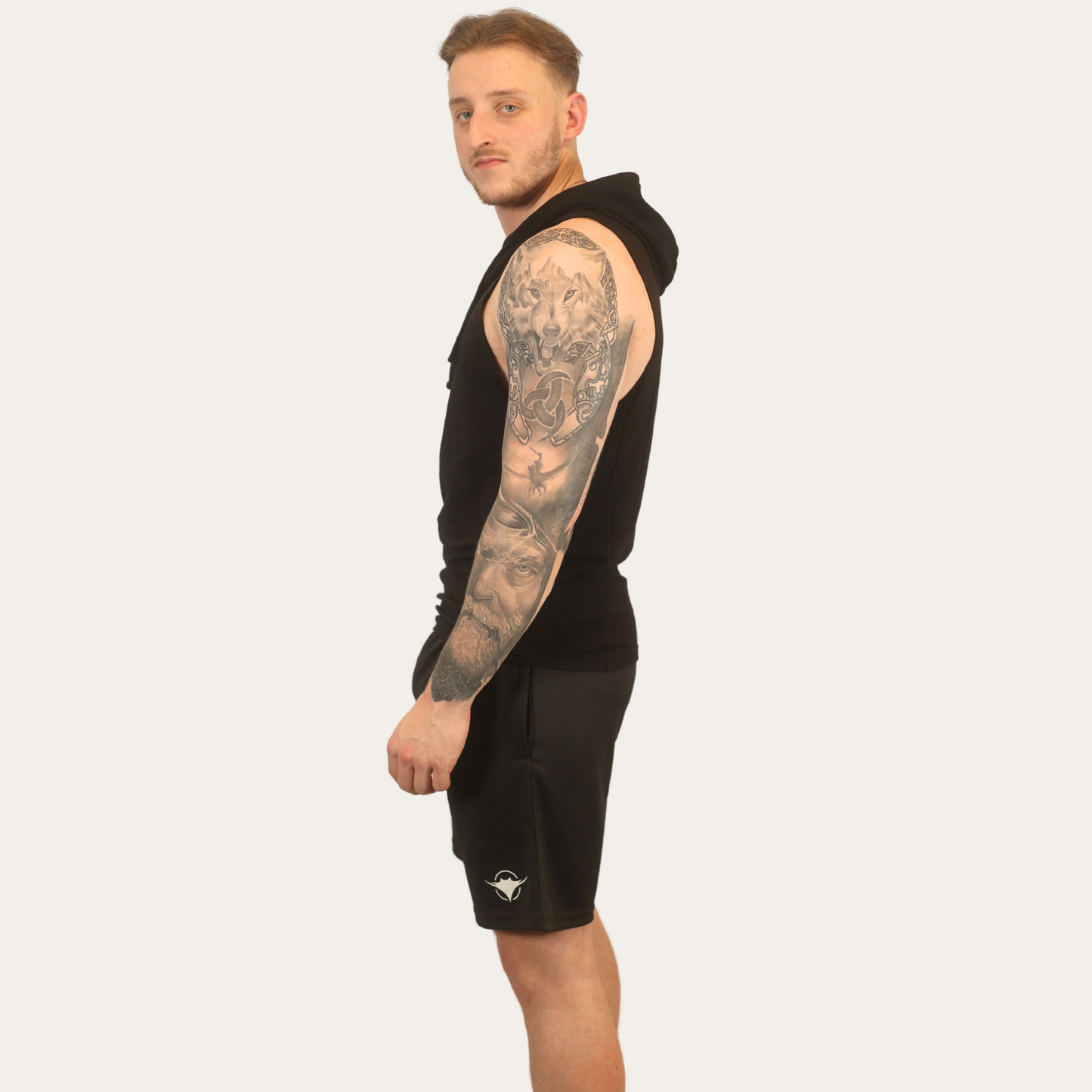 Sleeveless Muscle Hoodie