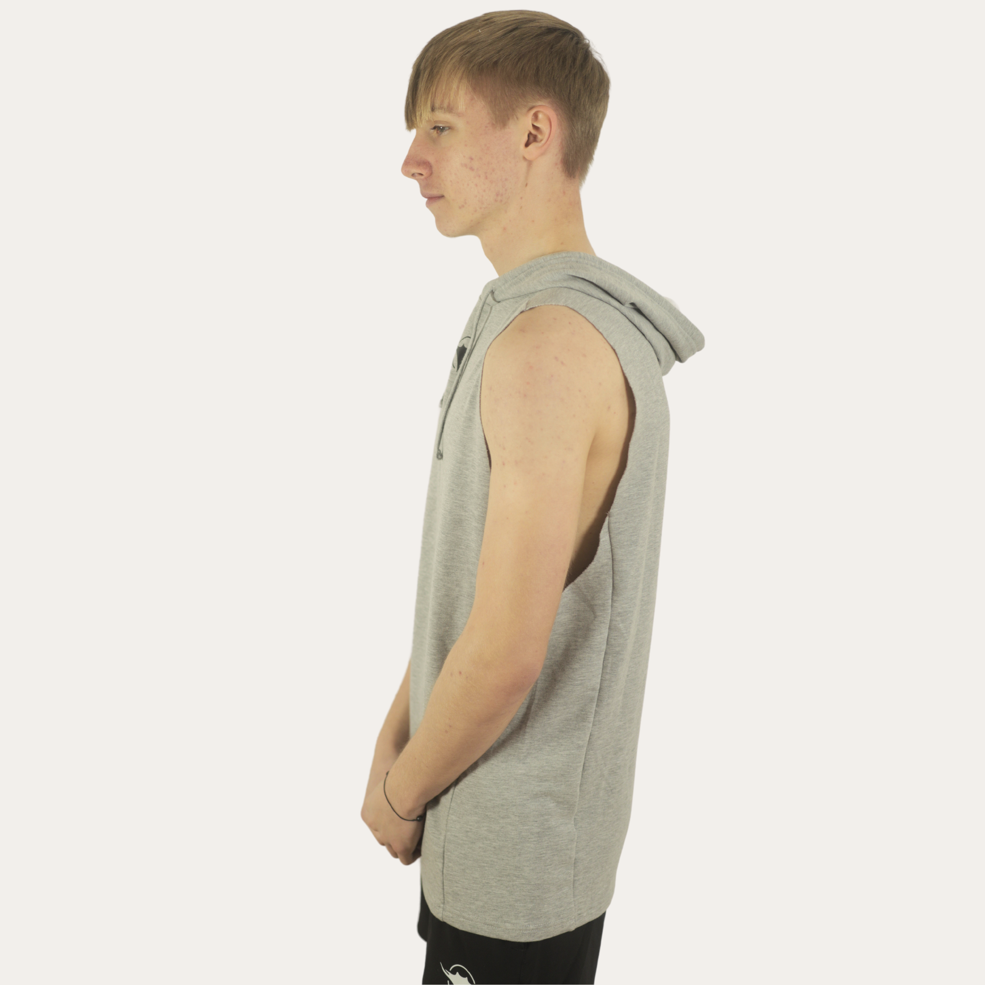 Image of Sleeveless Muscle Hoodie