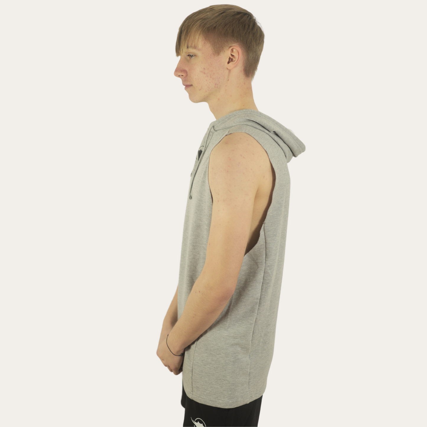 Sleeveless Muscle Hoodie