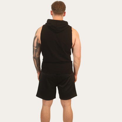 Sleeveless Muscle Hoodie