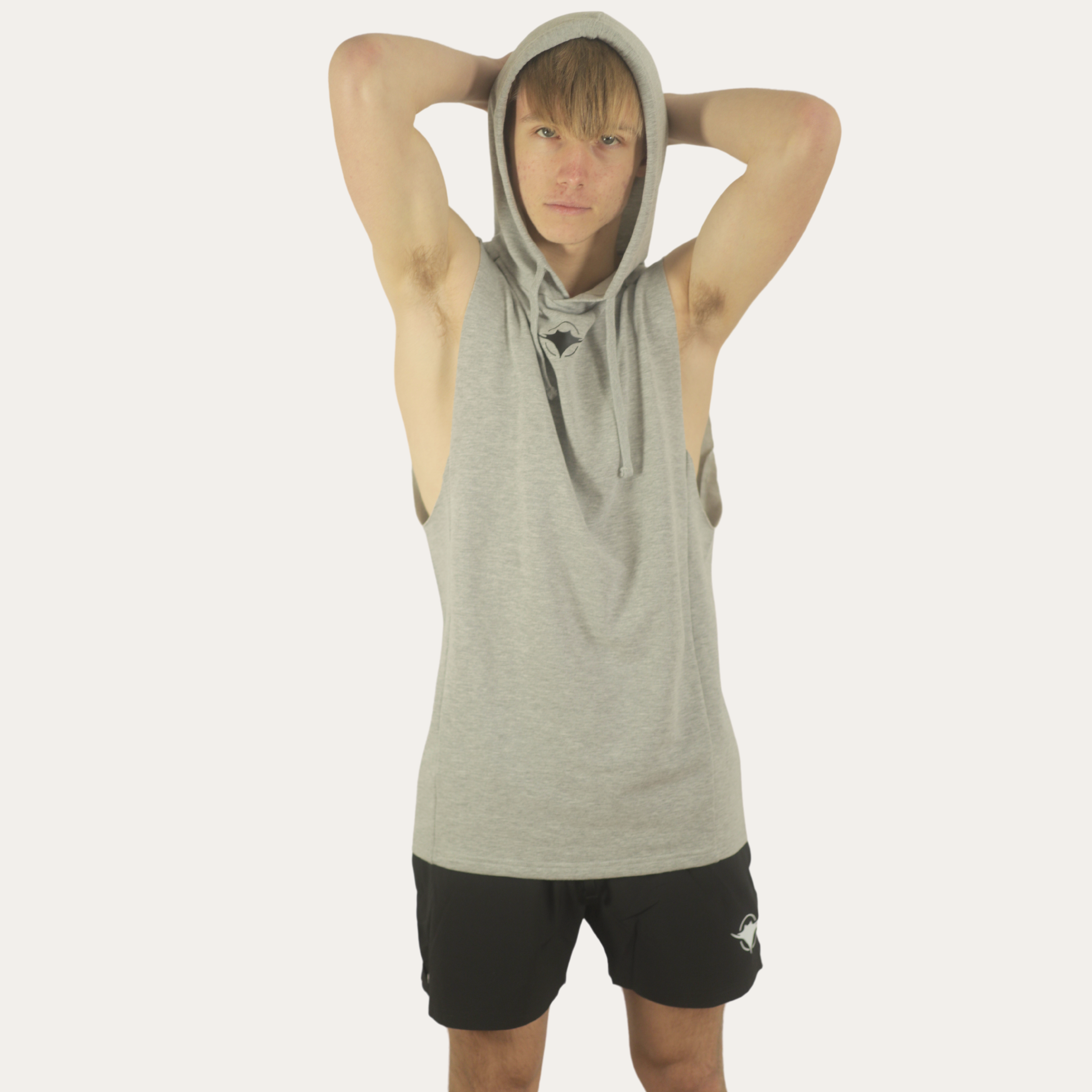 Image of Sleeveless Muscle Hoodie