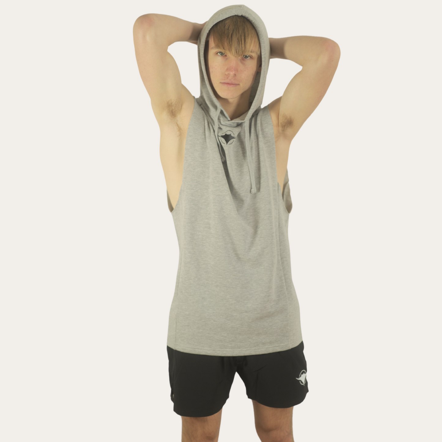 Sleeveless Muscle Hoodie