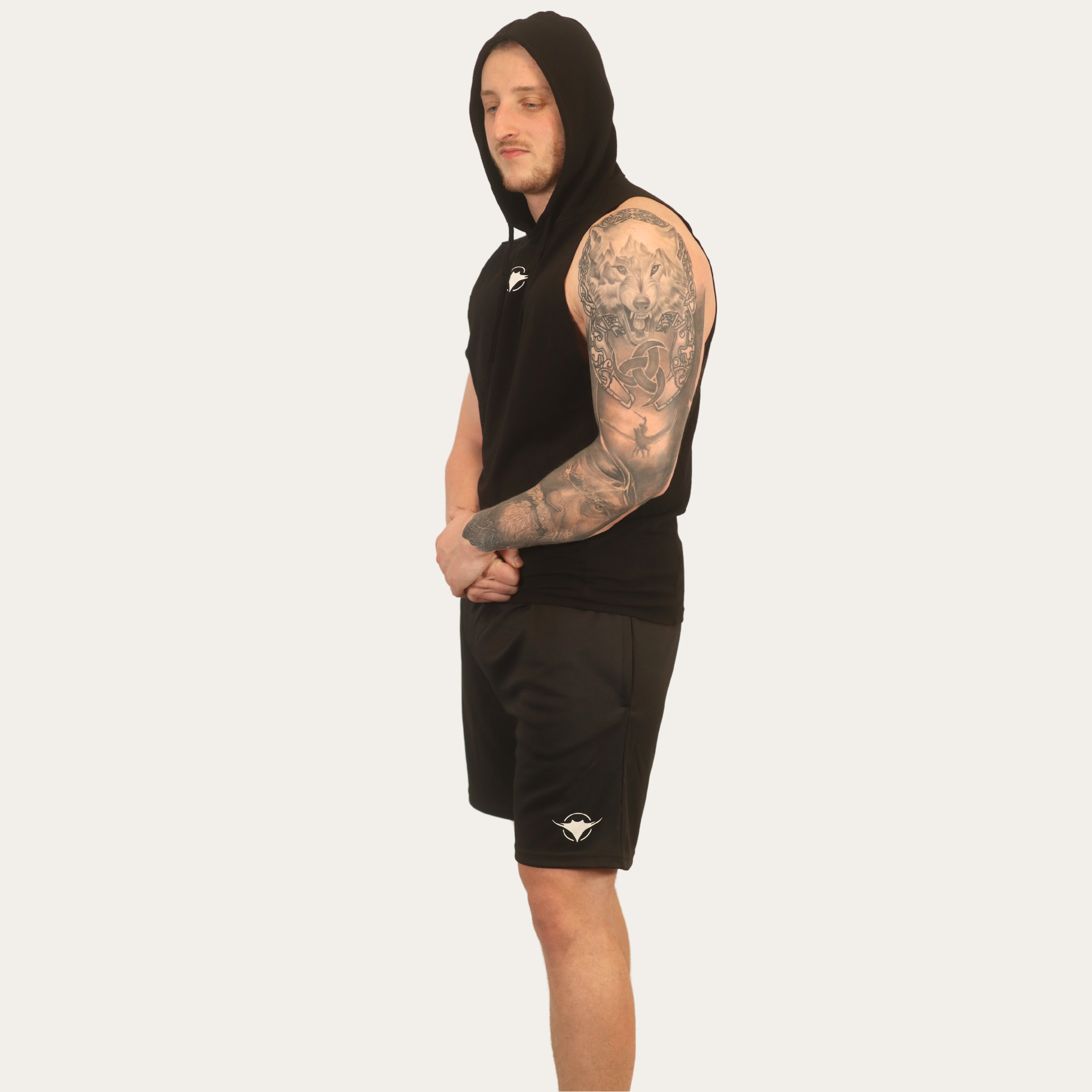Image of Sleeveless Muscle Hoodie