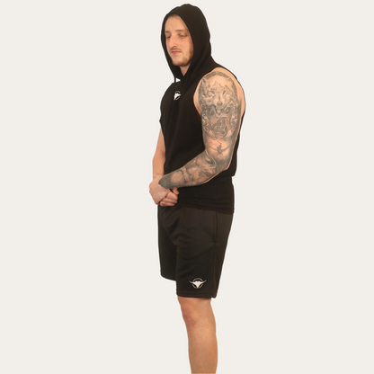 Sleeveless Muscle Hoodie