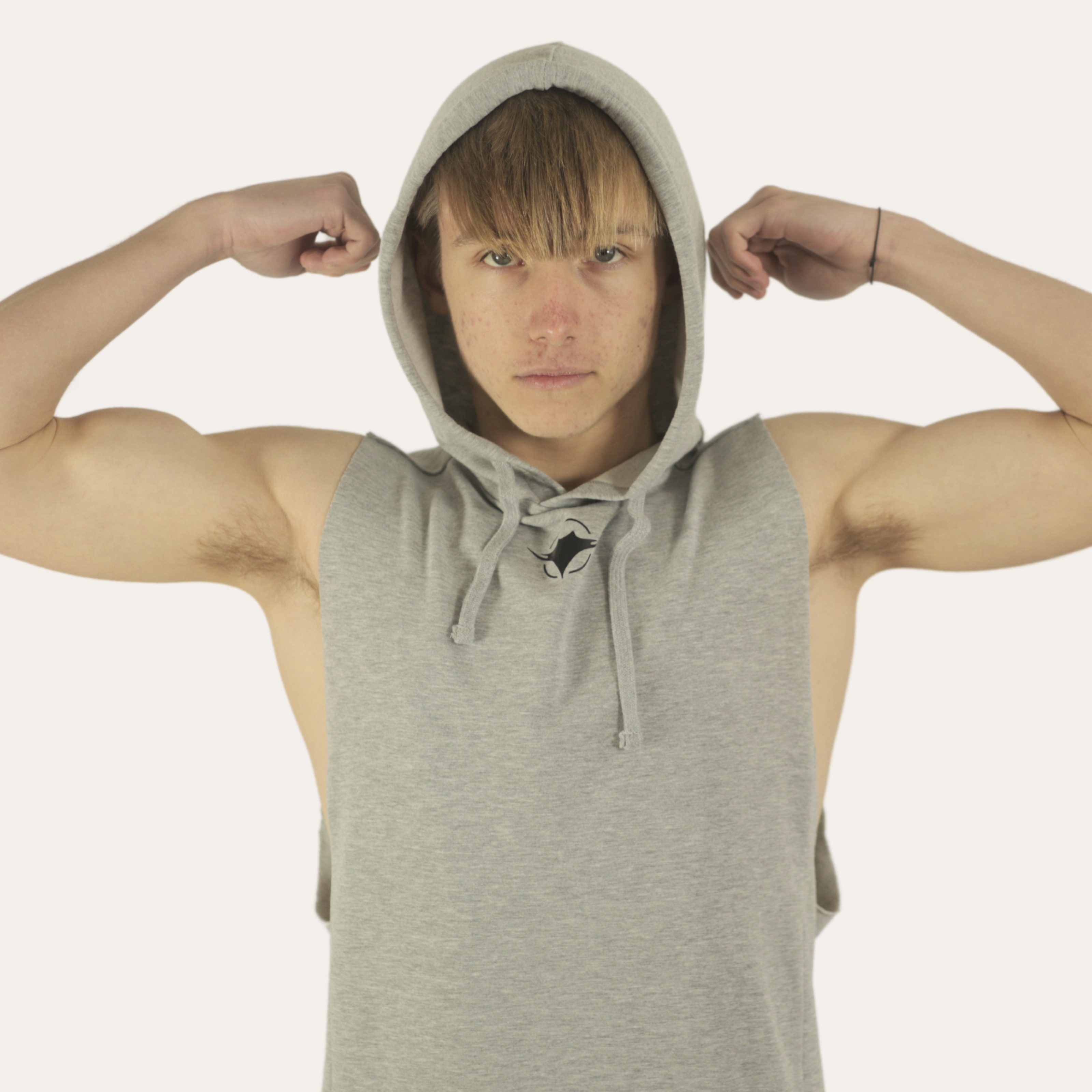 Image of Sleeveless Muscle Hoodie