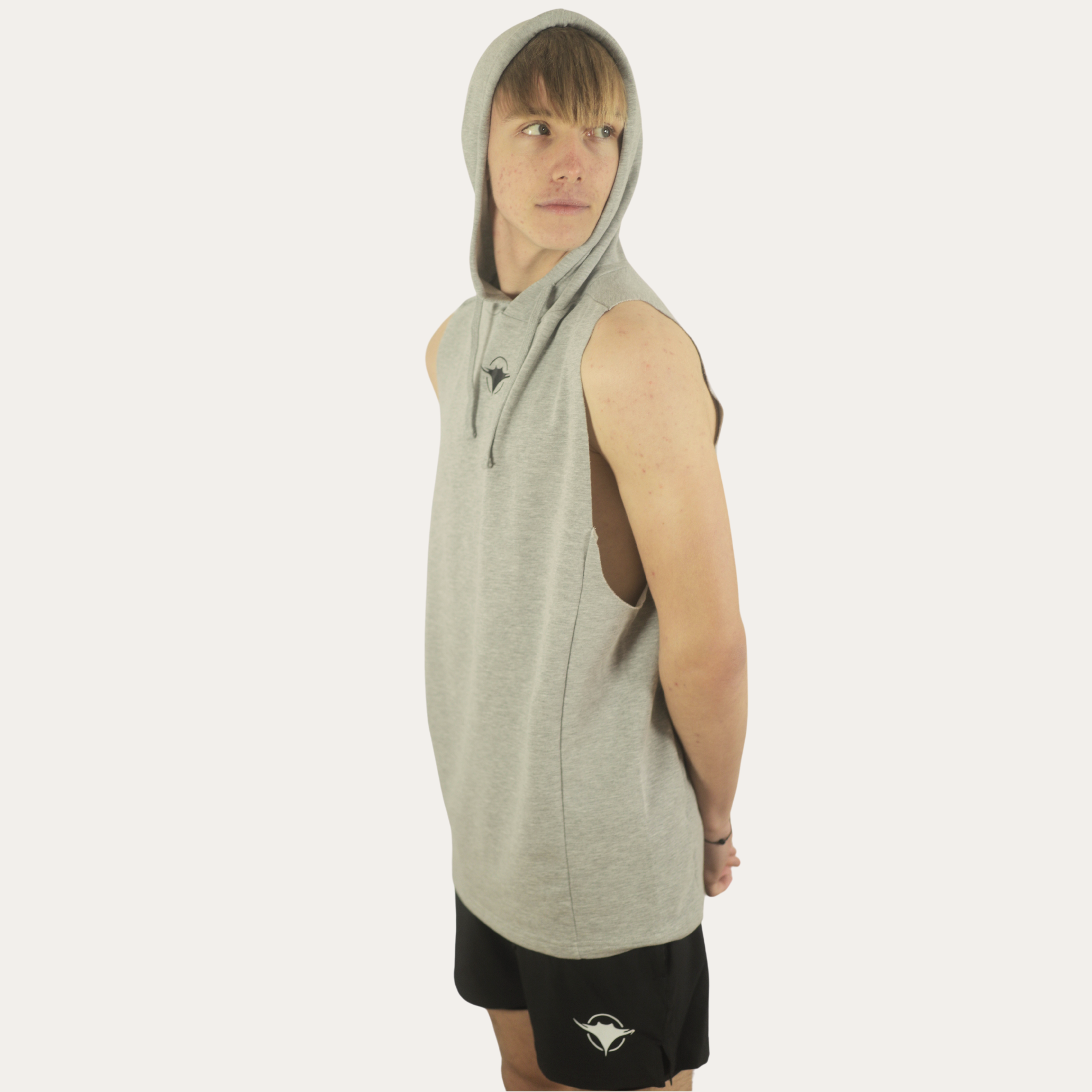 Image of Sleeveless Muscle Hoodie