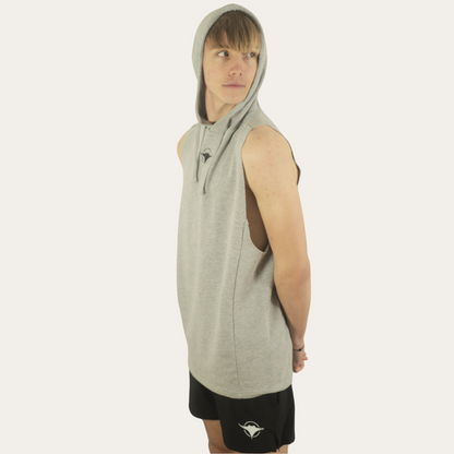 Sleeveless Muscle Hoodie